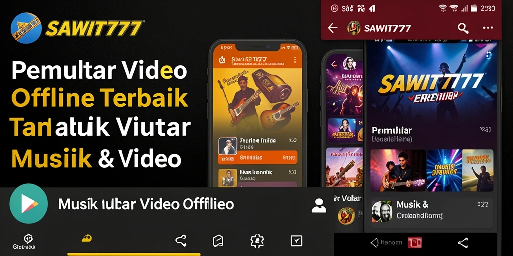 Tampilan antarmuka SAWIT777 yang sederhana dan intuitif untuk Pemutar Video Offline.